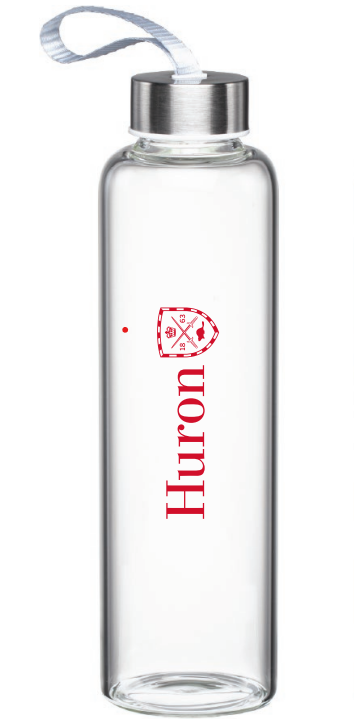 Limited Edition Huron 160th Celebration Glass Water Bottle